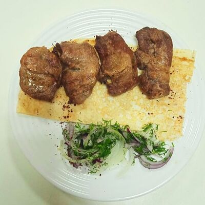 Мякоть баранины в Шашлыки по-бакински по цене 580 ₽