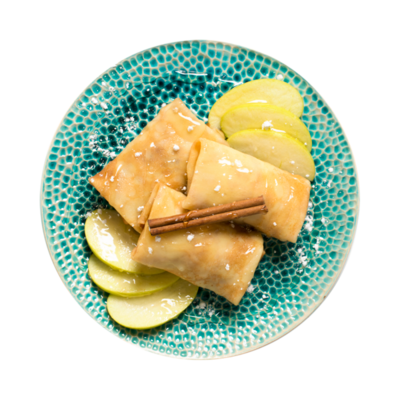 Блины с яблоками в Азбука Вкуса Экспресс Меню по цене 198 ₽