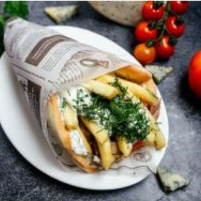 Гирос овощной в BuonGiorno по цене 420 ₽