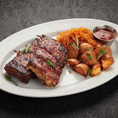 Копченые свиные ребрышки в Ив.Дурдинъ по цене 795