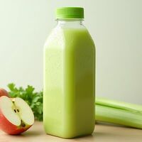 Свежевыжатый сок яблоко + сельдерей в ПоЛюбви