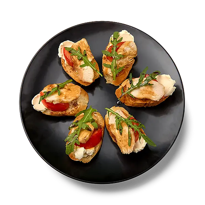 Закуска бутербродная с курицей в Шашлыкоff по цене 400 ₽