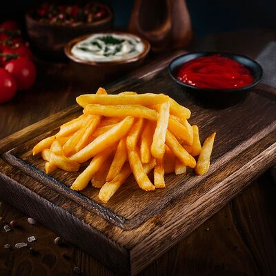 Картофель фри + сметанный соус в Наш лаваш по цене 250 ₽