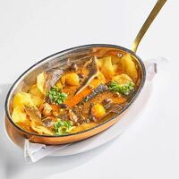 Камбала по -Средиземноморски в Bottega Italiana