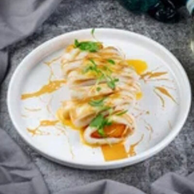 Кальмар на гриле с картофелем в Duran Bar & Grill по цене 510