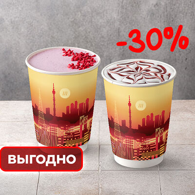 Пара авторских напитков в Шоколадница по цене 740 ₽