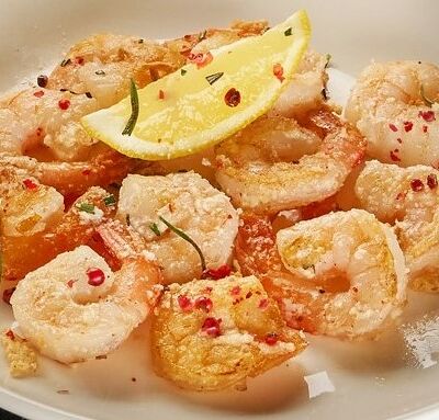 Креветки жареные с чесноком в Хмель и солод по цене 649 ₽