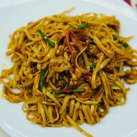 Жареная лапша с яйцом 鸡蛋炒面 в Юань вэй