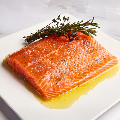 Стейк форели охлажденный (полуфабрикат) в Рыба моя по цене 6900 ₽