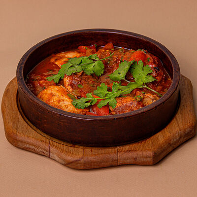 Чахохбили с цыпленком в Хочу пури по цене 725 ₽