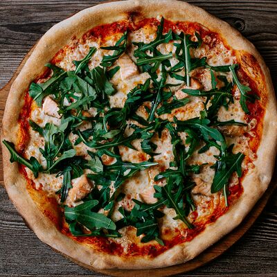 Пицца с сёмгой в Gioffre по цене 960 ₽