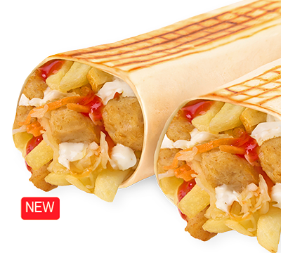 Шаверма Сытная стандарт в Шаверма по-питерски по цене 319 ₽