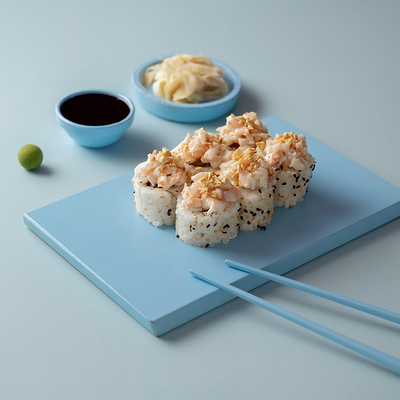 Тартар ролл с креветкой в Rollwell по цене 790 ₽