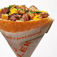 Жареная говядина, сыр чеддер и перечный соусв Kulek