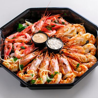 Ассорти креветок в Crevette по цене 5900 ₽