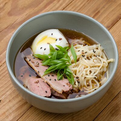 Согревающий суп с уткой в Debaton по цене 525 ₽