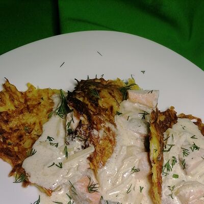 Драники с креветкой в Pitstop по цене 740 ₽