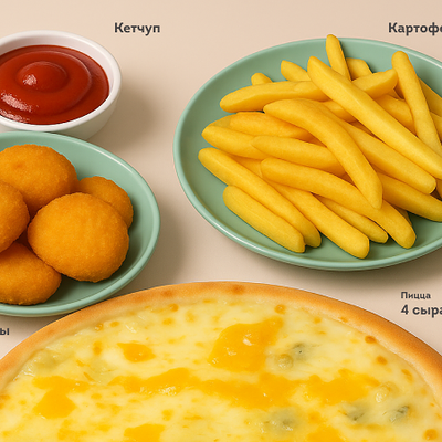 Комбо Смешарики без тормозов в СушиВэй по цене 1730 ₽