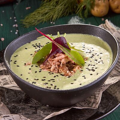 Крем-суп со шпинатом в Ohooligans по цене 439 ₽