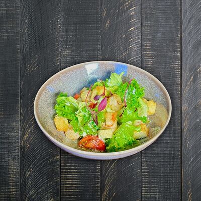 Цезарь с креветками Яндекс в Снегири на Лагерном по цене 850 ₽