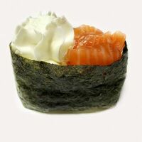 Гункан крем - лосось в Ролл Ёж