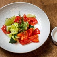 Свежие овощи с масломв Cook cafeshop