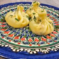 Хинкали с сыром сулугунив Кафе SINBAD