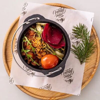 Мясной котелок в Горы зовут по цене 660 ₽