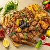 Логотип кафе Halal Premium BBQ