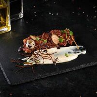 Тартар из говядины с опаленным айоли в Catch