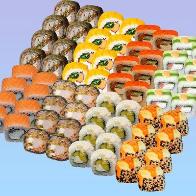 Сет Банзай в Angry Pizza по цене 3299 ₽