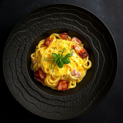Паста карбонара в CAFE BAZAR по цене 550 ₽