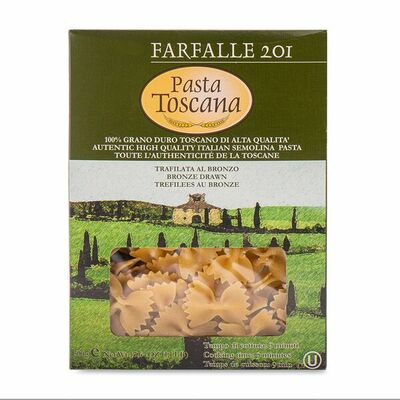 Макаронные изделия Фарфалли Био, Pasta Toscana, Италия в Азбука Вкуса Экспресс Меню по цене 298 ₽