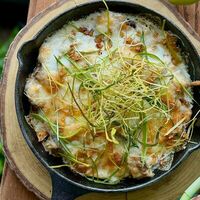 Кокот с цыпленком и лесными грибами в Seven