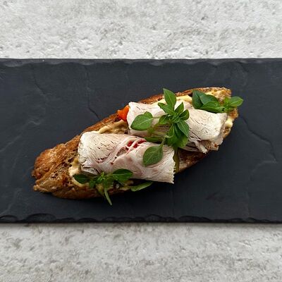 Брускетта с бужениной в Еду домой по цене 170 ₽