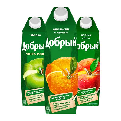 Сок мультифрукт 1 л в NinjaFood по цене 272 ₽