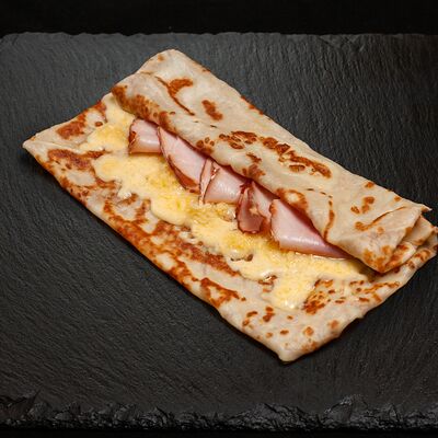 Блин с ветчиной и сыром в Кофе блин по цене 359 ₽