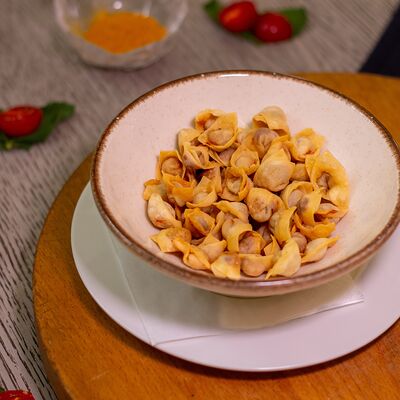 Пельмени жареные в Хан Булак по цене 450 ₽