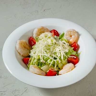 Салат Цезарь с креветками в Kosta пицца по цене 100 ₽