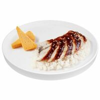 Угорь на рисе в Тануки