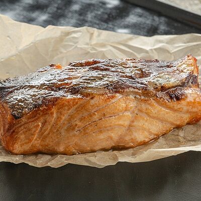 Стейк из лосося на гриле в Welcome по цене 1390 ₽