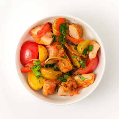 Оджахури с курицей в Saperavi Cafe по цене 797 ₽