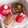 Набор из 4 десертов на Новый год в Мамин Cake по цене 1800