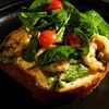 Скрембл с бриошью и креветками в Cocos Lounge по цене 790