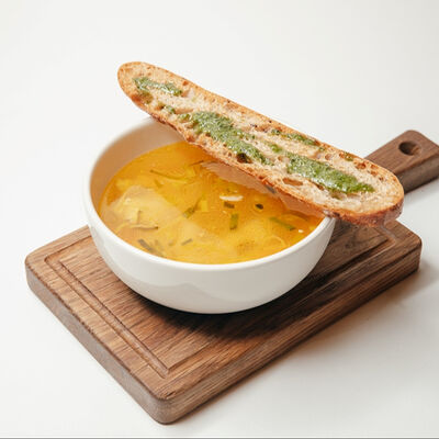 Суп-лапша куриная в Сны любимого кота по цене 470 ₽