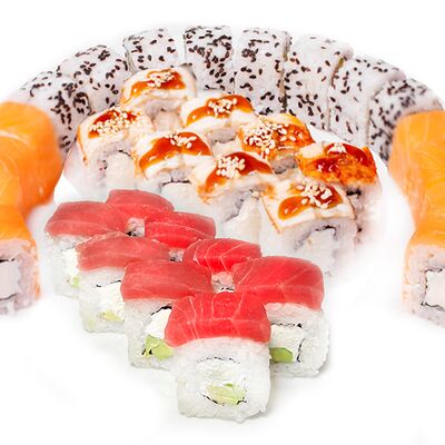 Сливочный сет в King Pizza& Sushi по цене 2840 ₽