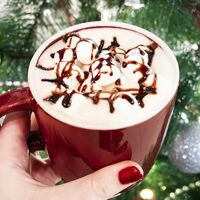 Черничный Раф L в CoffeeFact