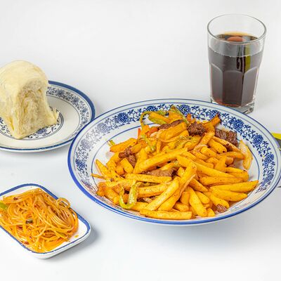 Комбо Жареный картофель с мясом в Lanzhou по цене 4800 ₸