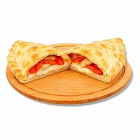 Кальцоне с курицей и сыром в Pomodoro Royal