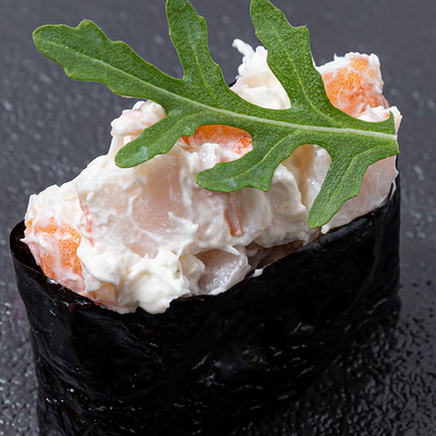 Гункан Крем-чиз креветка в In Tasty по цене 160 ₽